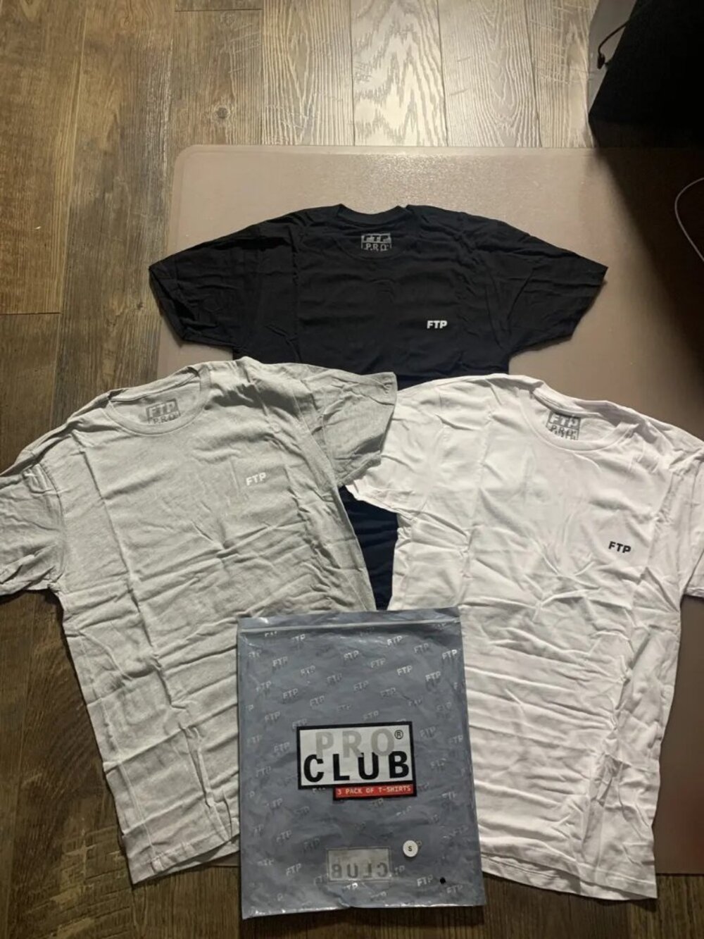 FTP x Pro Club 3 Tees